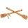 Personalized honey lifter / honey spoon made of oiled FSC® cherry - with laser engraving