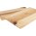 Oiled Ash Wood Cutting Board with Natural Edge – approx. 47 x 27 x 2.2 cm
