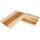 Oiled Ash Wood Cutting Board with Natural Edge – approx. 47 x 27 x 2.2 cm