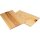 Cutting board with tree edge sanded from core ash 22 mm thick | 52 x 30-35 cm