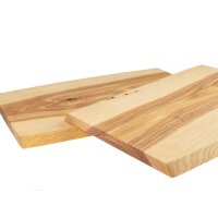 Schneidebrett mit Baumkante aus geölter Kern-Esche...