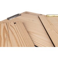 Historic old wood clipboard made from spruce | Holz Frank
