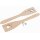 Beech wood spatula with laser cut-out - Chefs hat