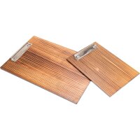 Wooden clipboard made of larch
