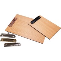 Wooden clipboard made of larch