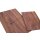 Clipboard with wooden clamp on wing nut made of oiled walnut wood