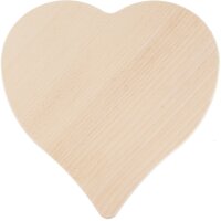 Fotogravur auf FSC® Ahorn-Herz 16 × 16 cm