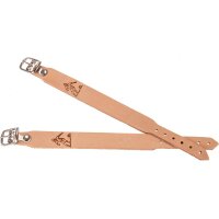 Armband aus Rindsleder, 220 x 20 mm, mit Branddruck...