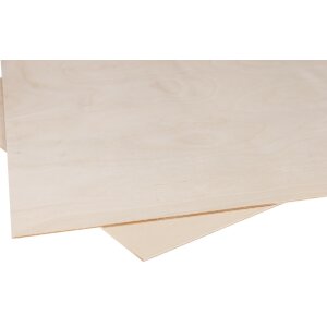 Birke Sperrholz 1,5 mm - Flugzeugsperrholz - versch. Größen -