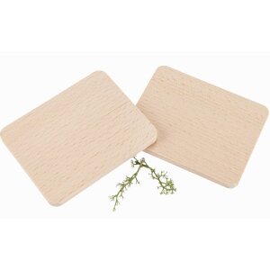 High-quality raclette board made from FSC®-certified beech (78 x 100 x 6 mm)"