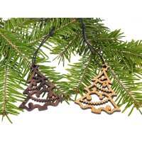 Wooden Christmas tree decorations - Christmas tree...