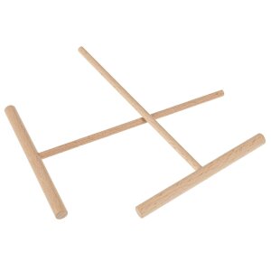 Crepe Spreader – Beech Wood 17 × 12 cm | Wooden Batter Distributor