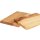 Cutting board with tree edge sanded from core ash 22 mm thick | 32 x 16-18 cm