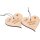 Swiss stone pine heart with cord hemp cord and engraving "Dearest grandpa in the world!"