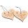 Swiss stone pine heart with cord hemp cord and engraving "Follow your heart and live your dream"