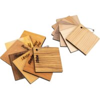 Wood pattern - pattern fan - 5 mm thick