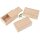 Handliche Holz Schiebedeckel Kiste - Buche- 11 x 5,8 x 3,6 cm