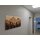 3D Wandbild Gebirge mit Wald - Fünf Ebenen und Holzarten 98x59 cm