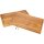 Oiled oak chopping board with juice groove - 40 x 25 x 2 cm