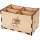 Table caddy made from fragrant Swiss stone pine - cutlery holder and organizer