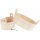 Oval tubs barrel-bound from spruce wood - Handmade 26 x 12 x 14.5 cm