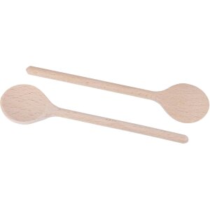 Kochlöffel aus Buche naturbelassen mit runder Laffe 20 cm