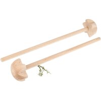 Holz-Quirl aus Buchenholz - 30 x 5 cm