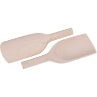 Mehlschaufel aus Buchenholz - 14 cm