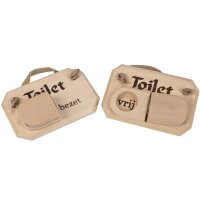Toilet sign - with flip-up toilet seat - Dutch - Toilet...