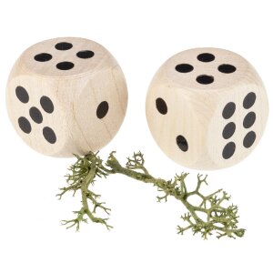Hochwertiger Ahornholz Spielwürfel | Augenwürfel - 20 mm