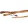 Shepherds crook with carved edelweiss motif - hiking stick for alpine adventures 135 cm