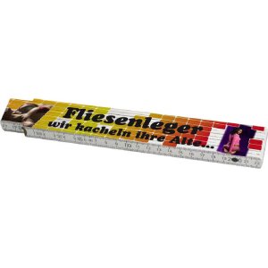 Zollstock / Meterstab 2 Meter - Fliesenleger