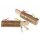 Schwarzwälder Kuckuckspfeife aus Haselnuss-Holz - 13 cm mit 2 Vögeln