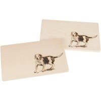 Schneidebrett auf FSC® Ahornholz 26 x 15 x 1,5 cm mit...