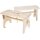 Wooden stool made of FSC® spruce - Wooden stool 34 x 18 x 20.5 cm