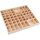 Setzkasten - Holz Deko Regal - Sammlerkasten Sammlervitrine Sammelbox aus FSC® Fichte 52 x 46 x 5 cm