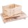Obst- oder Apfelkiste aus FSC® Fichte | 46 x 31 x 25 cm | Stabile Holzkiste für den umweltbewussten Haushalt