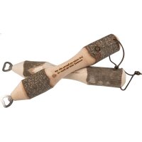 Bottle opener stick 43cm turned from beech - He who...