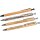 Personalized beech wood ballpoint pen with 5C UV print