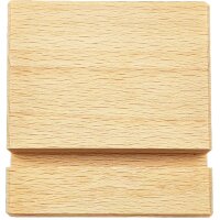 Personalisierter Holz Smartphone- u. Tablet-Halter | Inkl. 5C UV Druck | aus Buche geölt