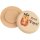 Bierdeckel aus FSC® Buchenholz mit Buntdruck "Prost Papa"