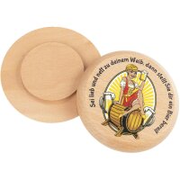 Bierdeckel aus FSC® Buchenholz mit Buntdruck...