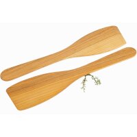 Spatula made of oiled cherry wood - 30 x 6.5 x 0,7 cm