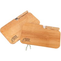 Individuell gebrandetes FSC® Holz Schneidebrett mit...
