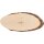 Oval tree slices made of FSC® alder 27 - 32 cm cutting board with your branding