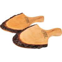 Rustic Bark Cutting Board with Handle – FSC®...