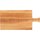 Cutting board with handle - oiled ash core - 40 x 20 x 2 cm with personal branding