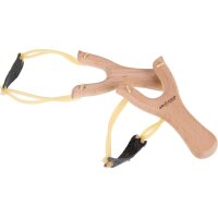 Holz Steinschleuder aus Buche – 14,5 × 8...