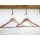 Anti-moth clothes hanger made of fragrant cedar wood with your personal laser engraving