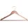Anti-moth clothes hanger made of fragrant cedar wood with your personal laser engraving
